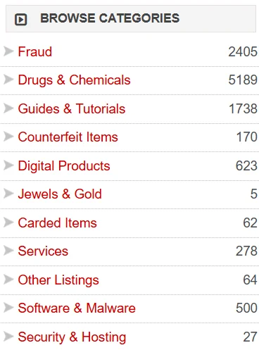 Browse Categories section in WeTheNorth Market