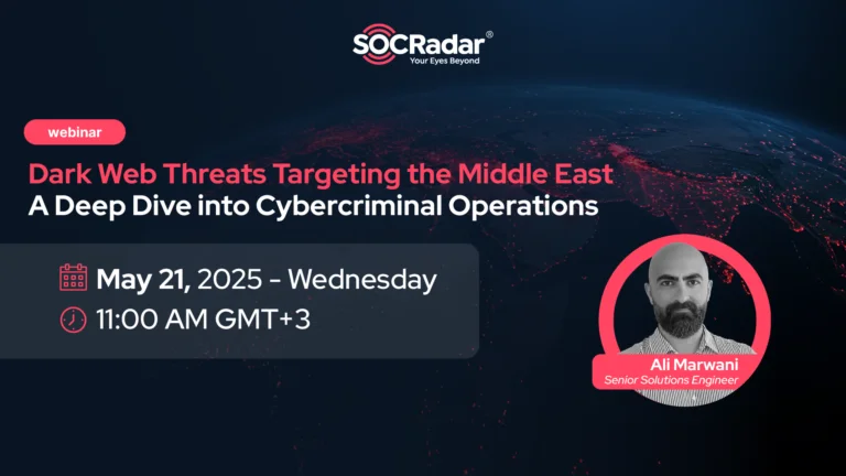 Dark Web Threats Targeting the Middle East: A Deep Dive into Cybercriminal Operations