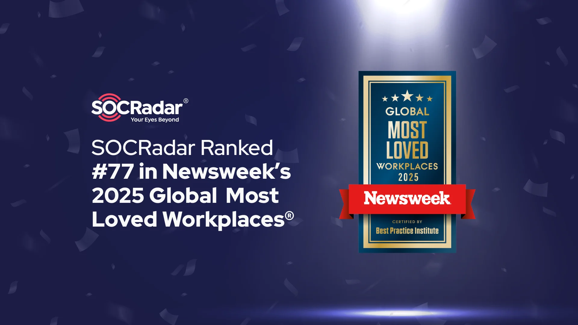 SOCRadar Named One of the 100 Most Loved Workplaces by Newsweek