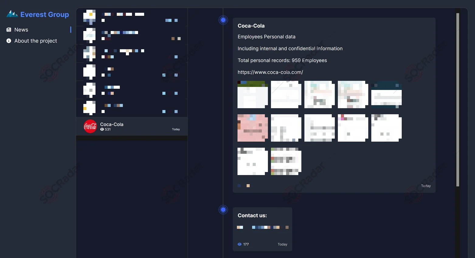 Alleged Coca-Cola Breaches Surface Across Dark Web Platforms
