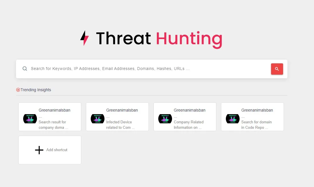 SOCRadar Threat Hunting