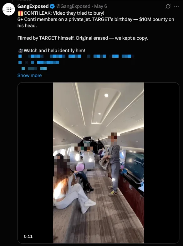 GangExposed shares alleged leaks from Conti, Trickbot and Black Basta