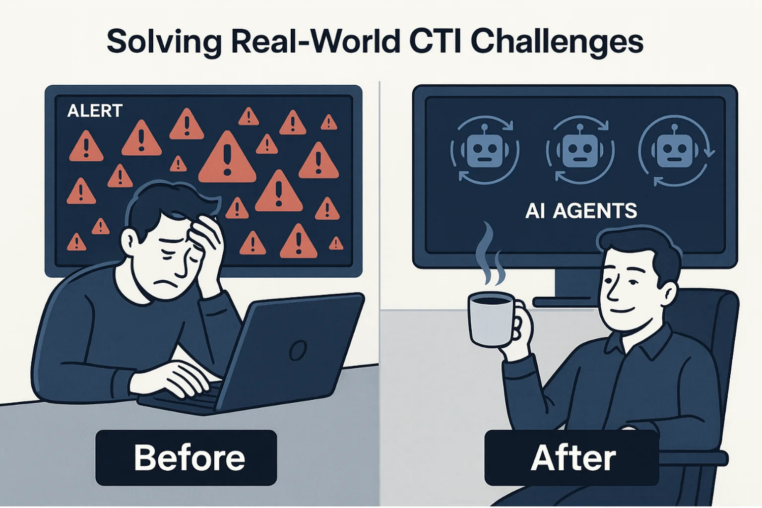 Solving Real-World CTI Challenges
