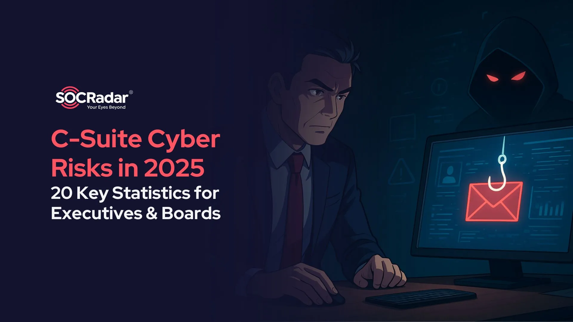 SOCRadar® Cyber Intelligence Inc. | C-Suite Cyber Risks in 2025: 20 Key Statistics for Executives and Boards