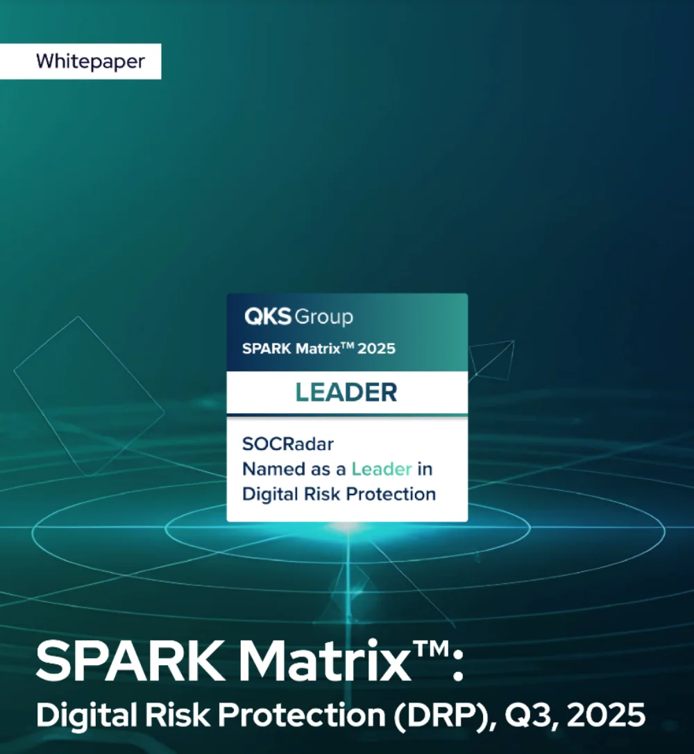 SOCRadar® Cyber Intelligence Inc. | SPARK Matrix™ 2025: A Comprehensive Evaluation of Global Leaders in Digital Risk Protection (DRP)