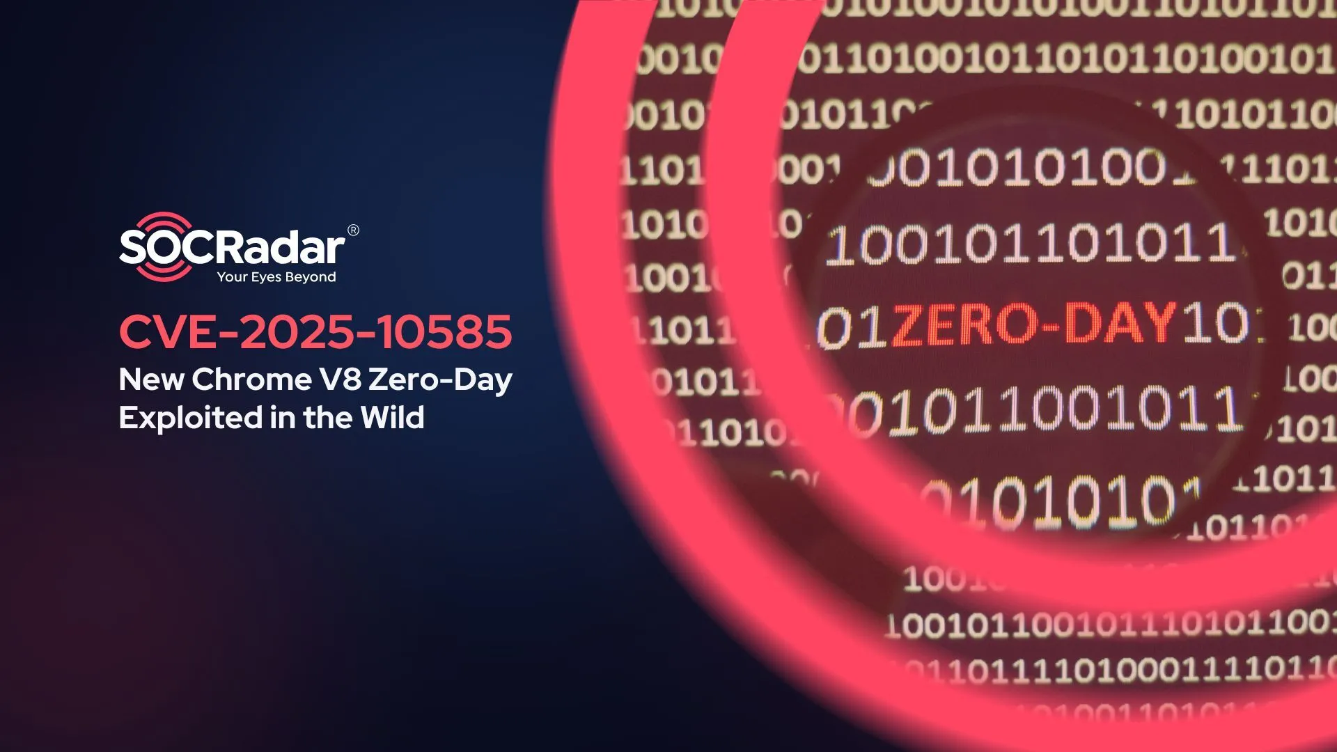 SOCRadar® Cyber Intelligence Inc. | CVE-2025-10585: New Chrome V8 Zero-Day Exploited in the Wild