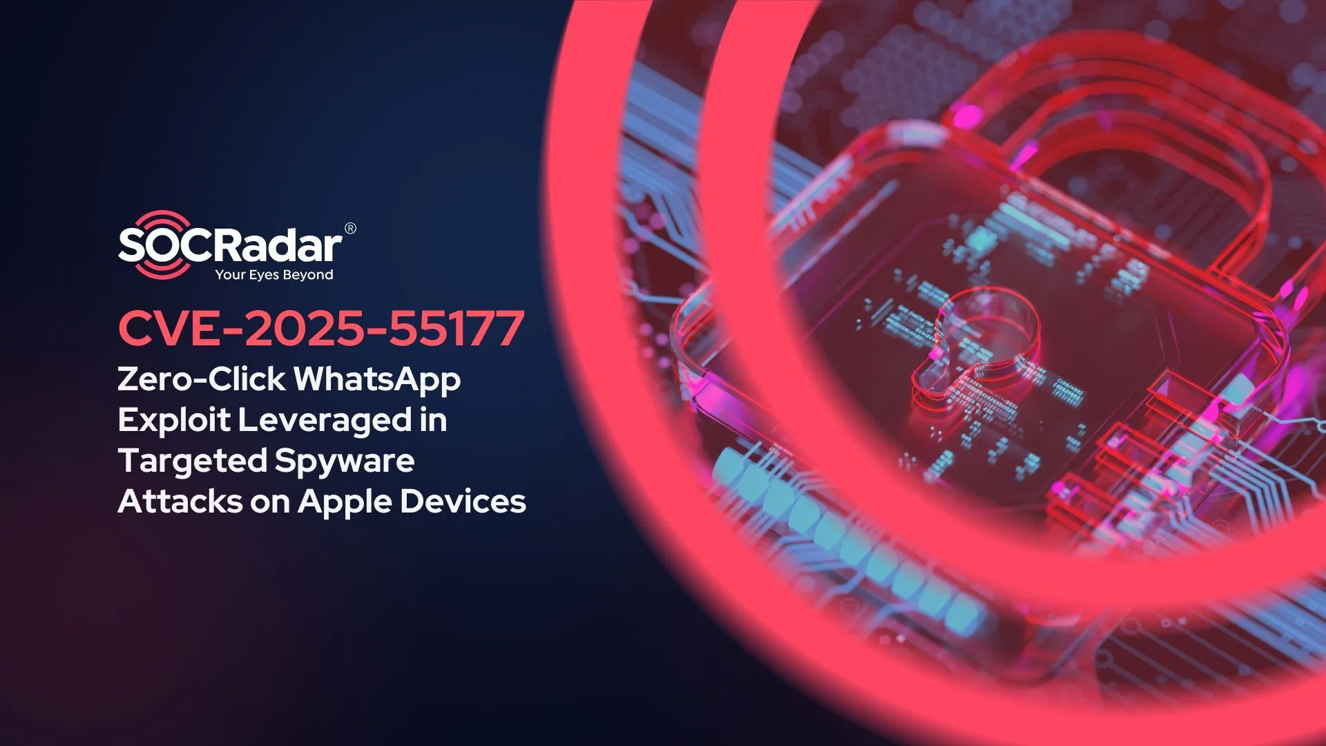 SOCRadar® Cyber Intelligence Inc. | CVE-2025-55177: Zero-Click WhatsApp Exploit Leveraged in Targeted Spyware Attacks on Apple Devices