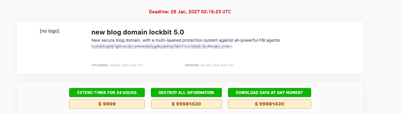 New ‘’secure’’ blog domain