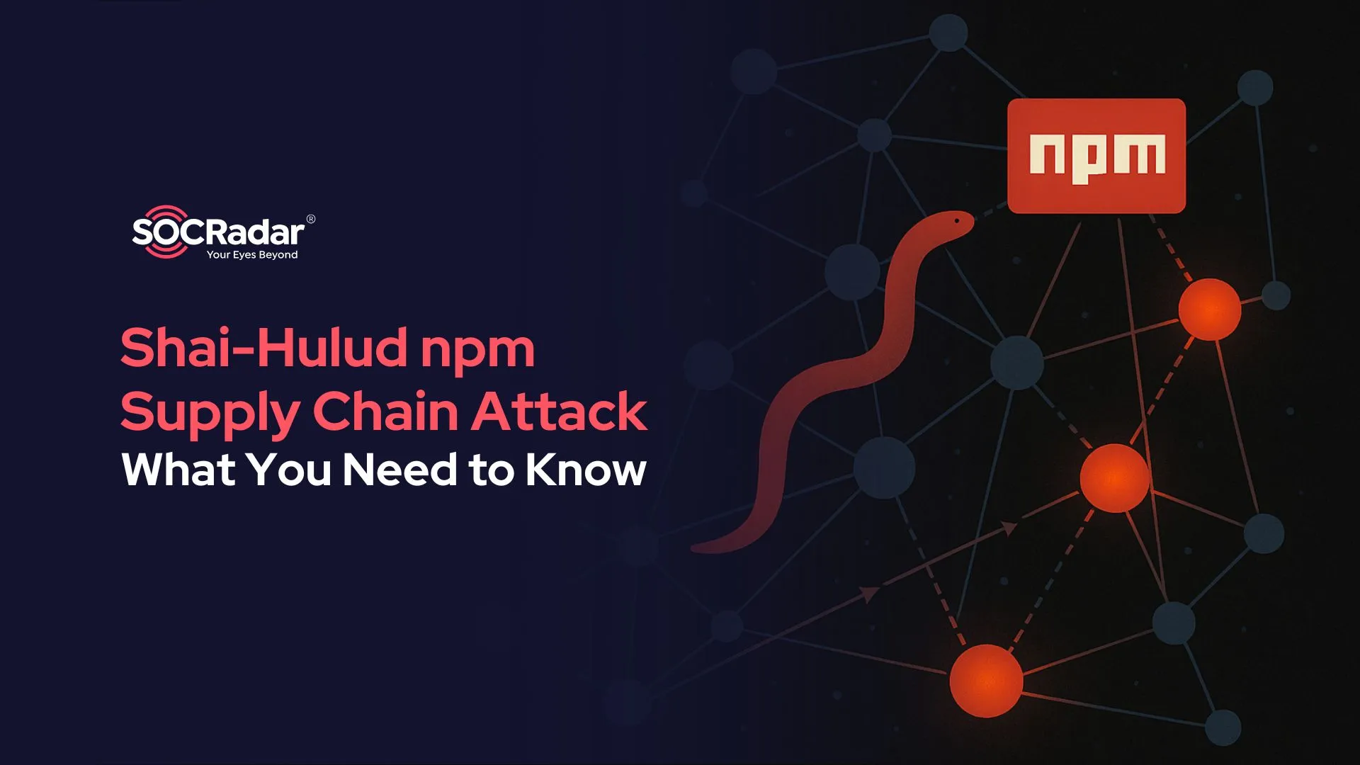 SOCRadar® Cyber Intelligence Inc. | Shai-Hulud npm Supply Chain Attack: What You Need to Know