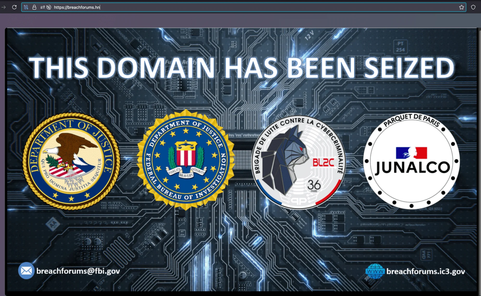 Seizure annoucement