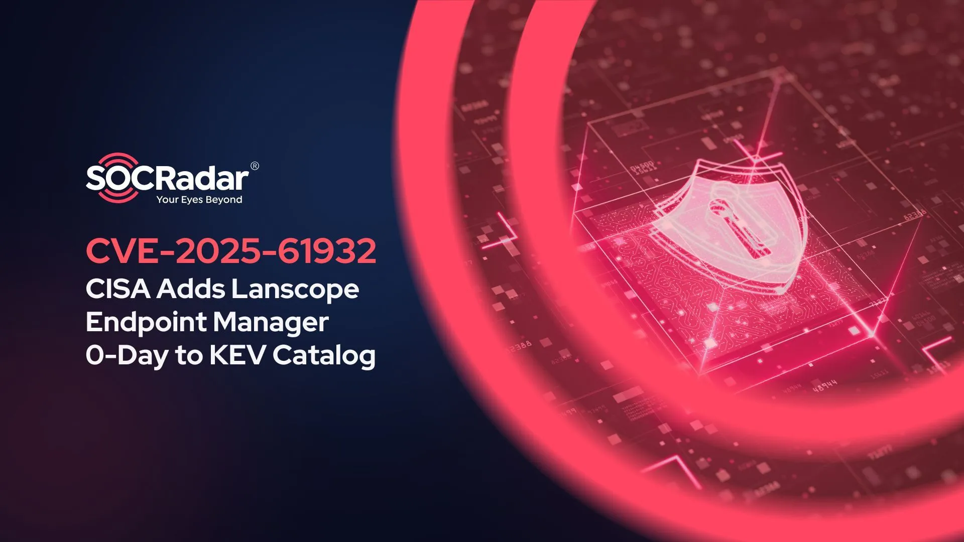 SOCRadar® Cyber Intelligence Inc. | CISA Adds Lanscope Endpoint Manager Zero-Day (CVE-2025-61932) to Known Exploited Vulnerabilities