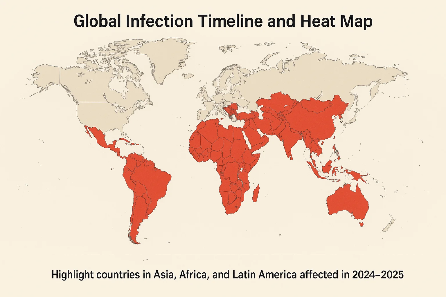 Heat map of countries affected by PassiveNeuron Campaign