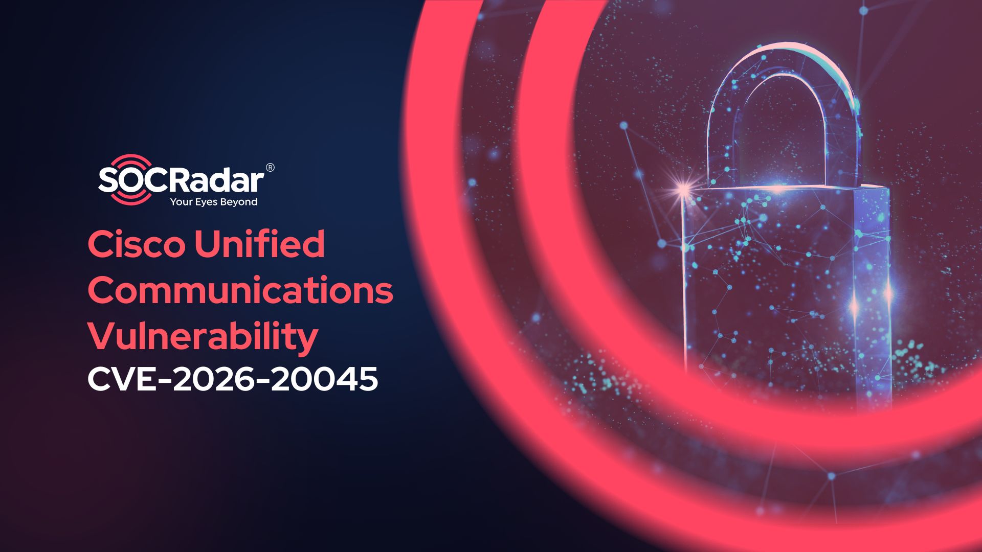SOCRadar® Cyber Intelligence Inc. | CVE-2026-20045 Actively Exploited Cisco Unified Communications Zero-Day Explained