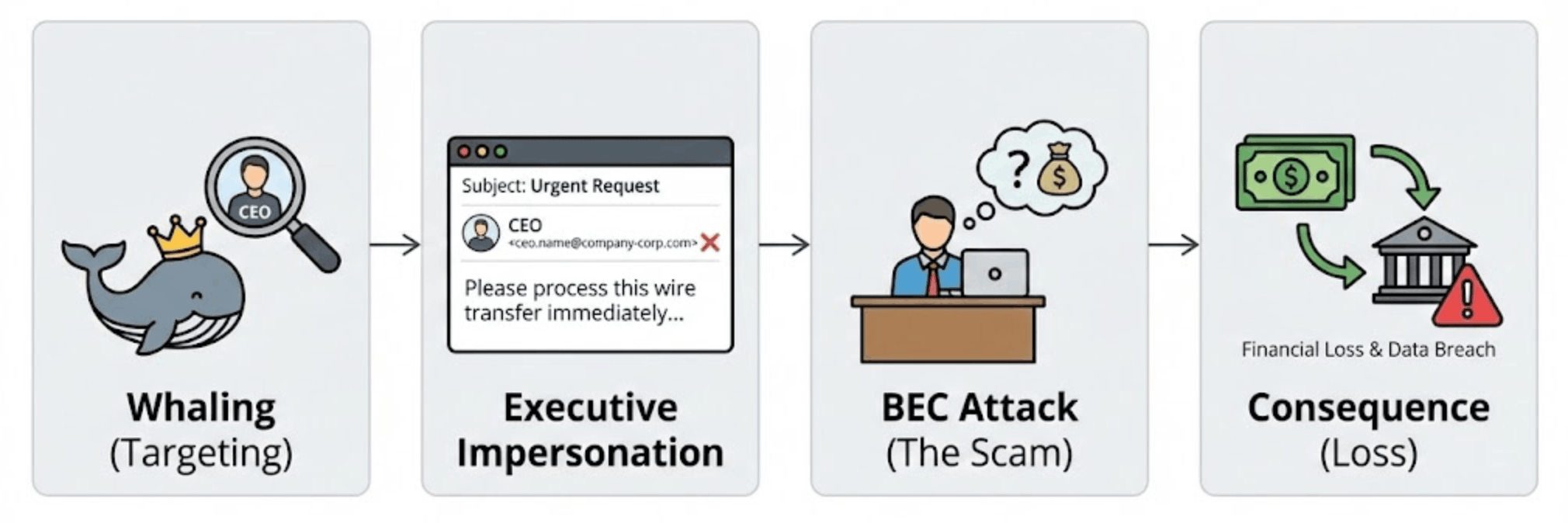 BEC attacks impersonating executives