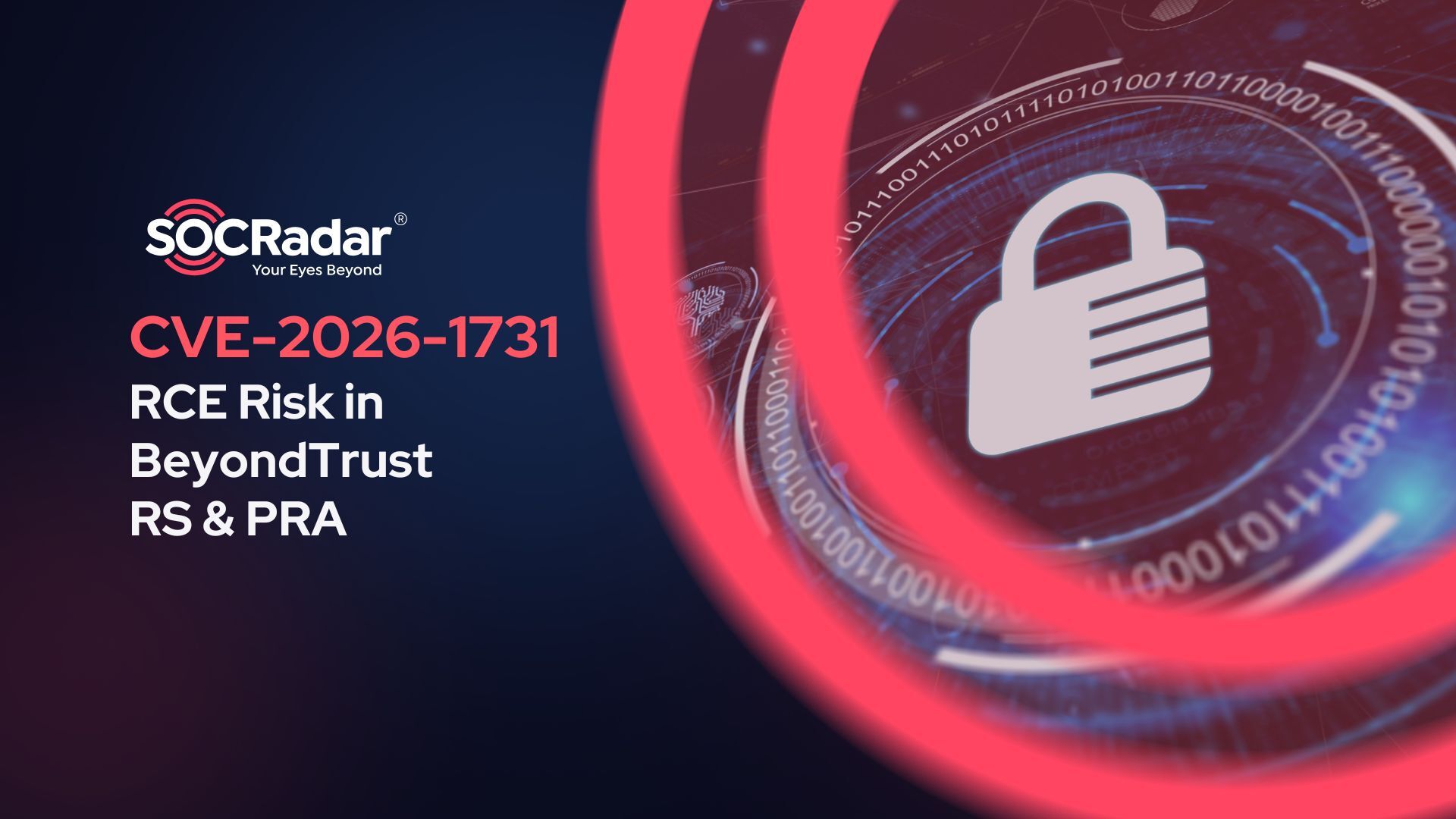 SOCRadar® Cyber Intelligence Inc. | CVE-2026-1731: RCE Risk in BeyondTrust RS and PRA