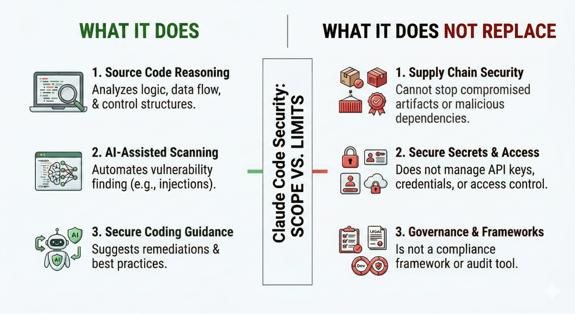 Claude Code Security, Scope vs. Limits