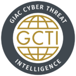 FOR578 Cyber Threat Intelligence (GCTI) training visual