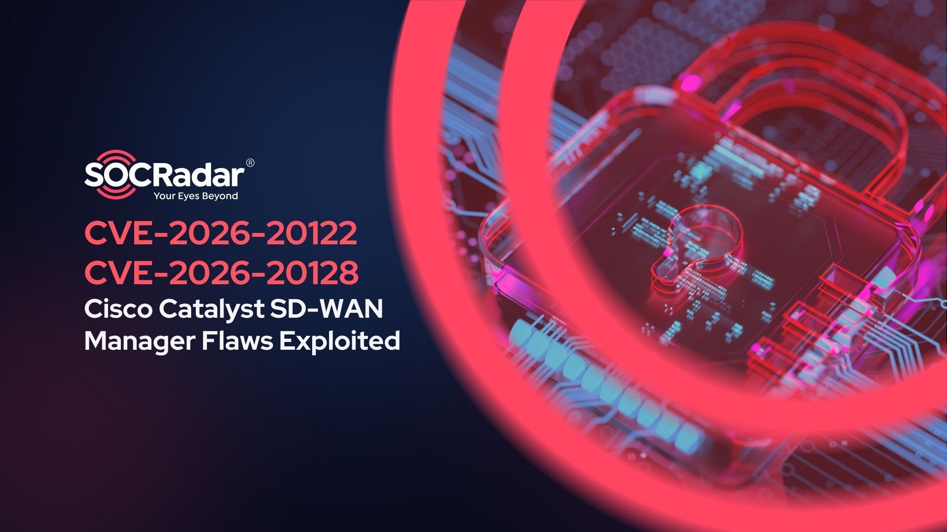 SOCRadar® Cyber Intelligence Inc. | Cisco Catalyst SD-WAN Manager (CVE-2026-20122 & CVE-2026-20128) Flaws Exploited