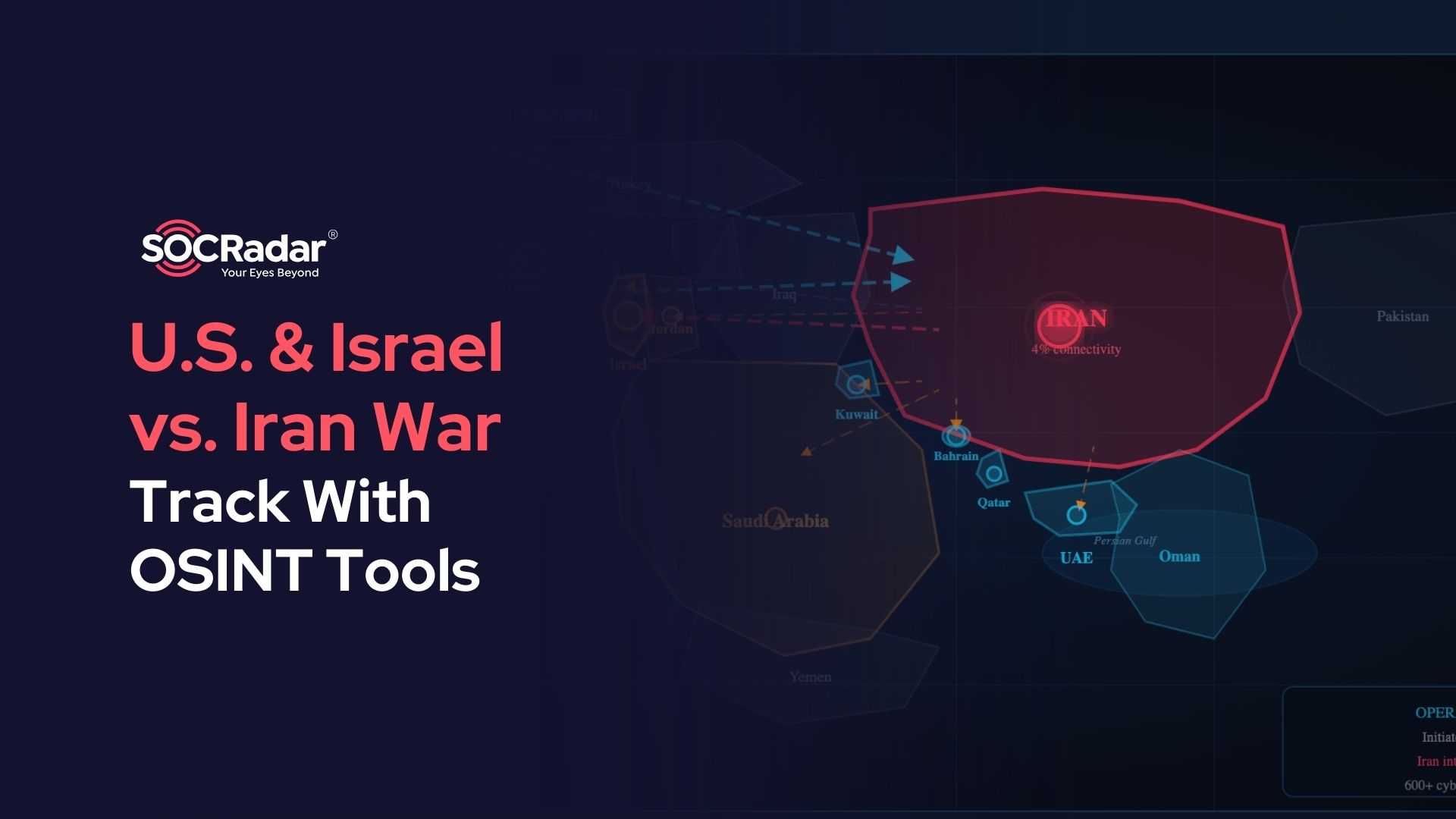 SOCRadar® Cyber Intelligence Inc. | Tracking the U.S.-Israel-Iran War with OSINT Tools: A Practical Guide