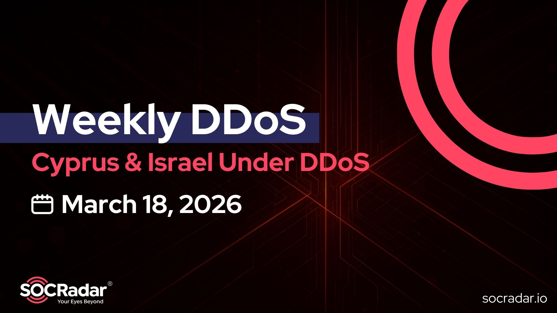 SOCRadar® Cyber Intelligence Inc. | Cyprus and Israel Under DDoS Siege: Weekly DDoS Threat Intelligence Analysis