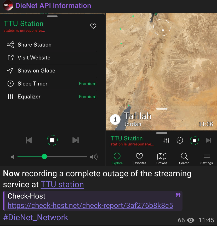 DieNet is targeting a streaming service in Jordan
