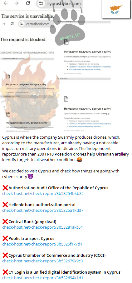 NoName057(16) Cyprus DDoS