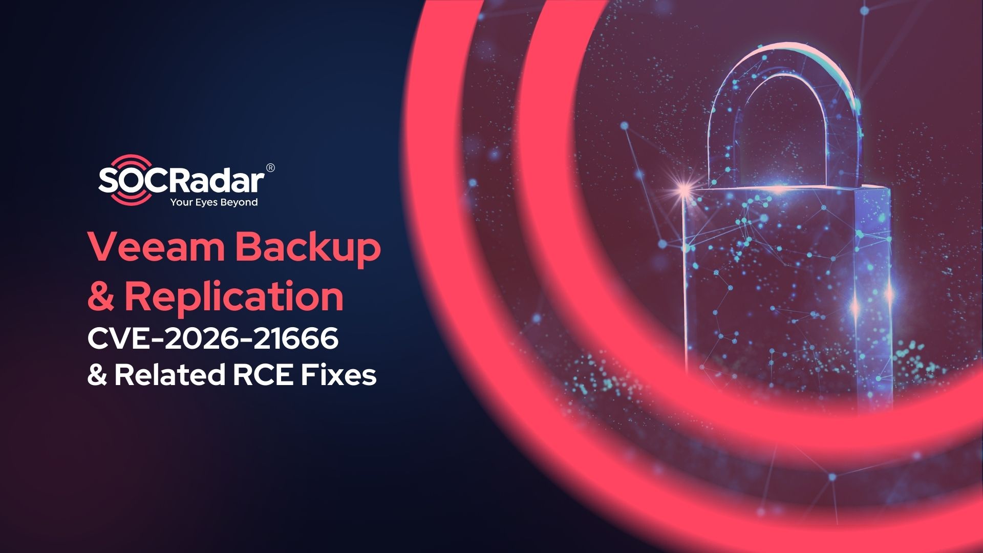SOCRadar® Cyber Intelligence Inc. | Veeam Backup & Replication: CVE-2026-21666 and Related RCE Fixes