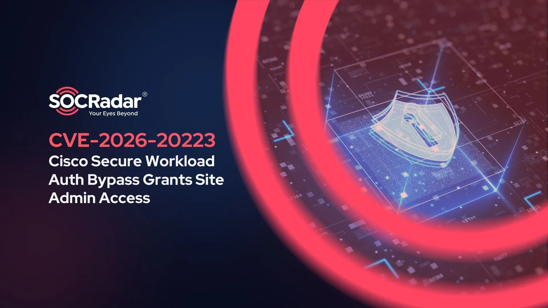 SOCRadar® Cyber Intelligence Inc. | CVE-2026-20223: Cisco Secure Workload Auth Bypass Grants Site Admin Access