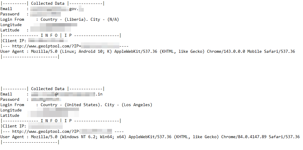 Recovered logs reveal a broad victim base across multiple countries, organizations, and device types.