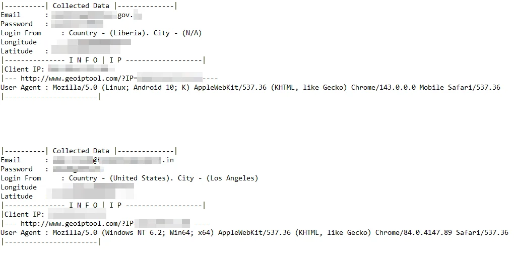 Recovered logs reveal a broad victim base across multiple countries, organizations, and device types.