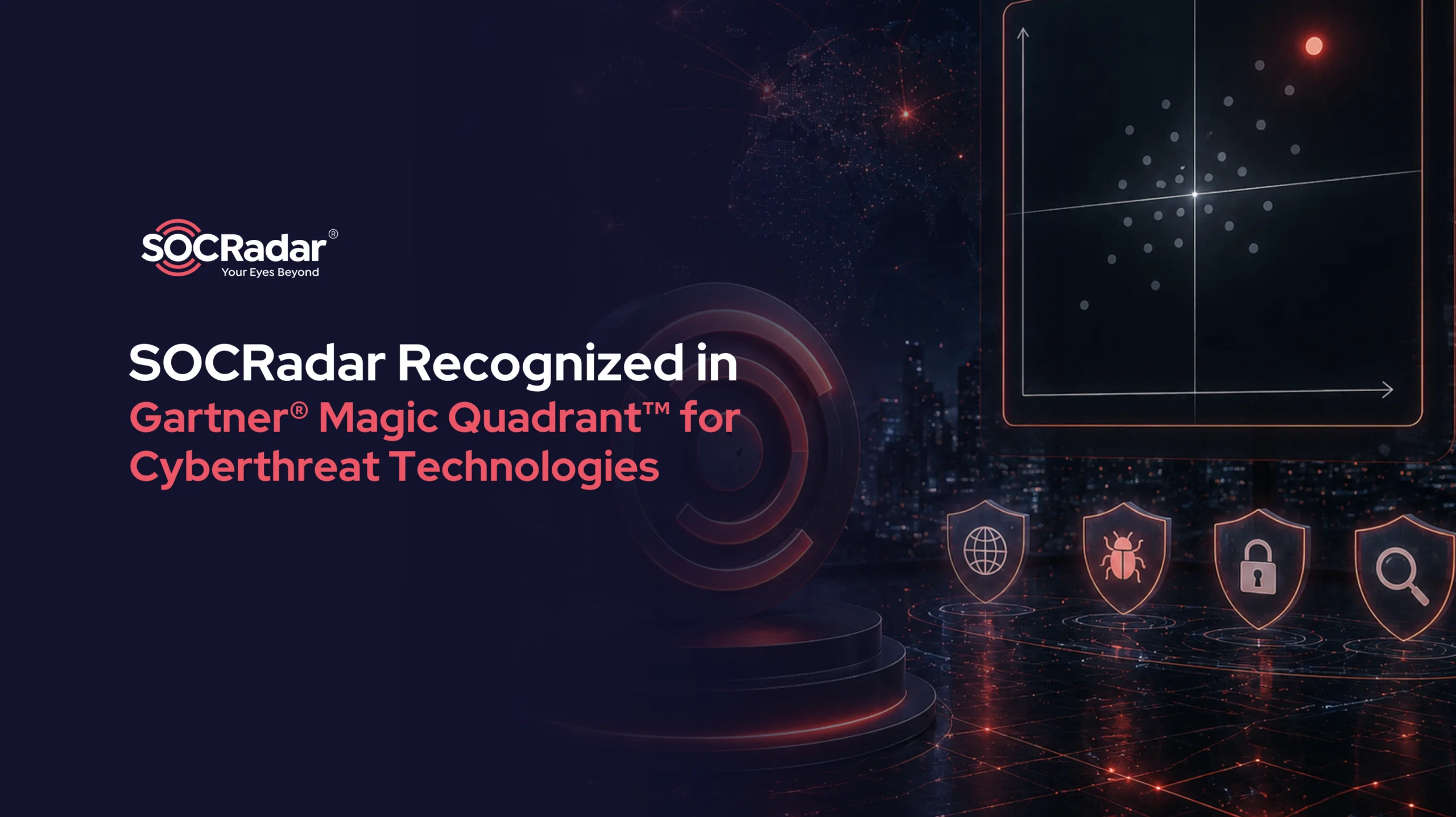 SOCRadar Recognized in the 2026 Gartner® Magic Quadrant™ for Cyberthreat Intelligence Technologies