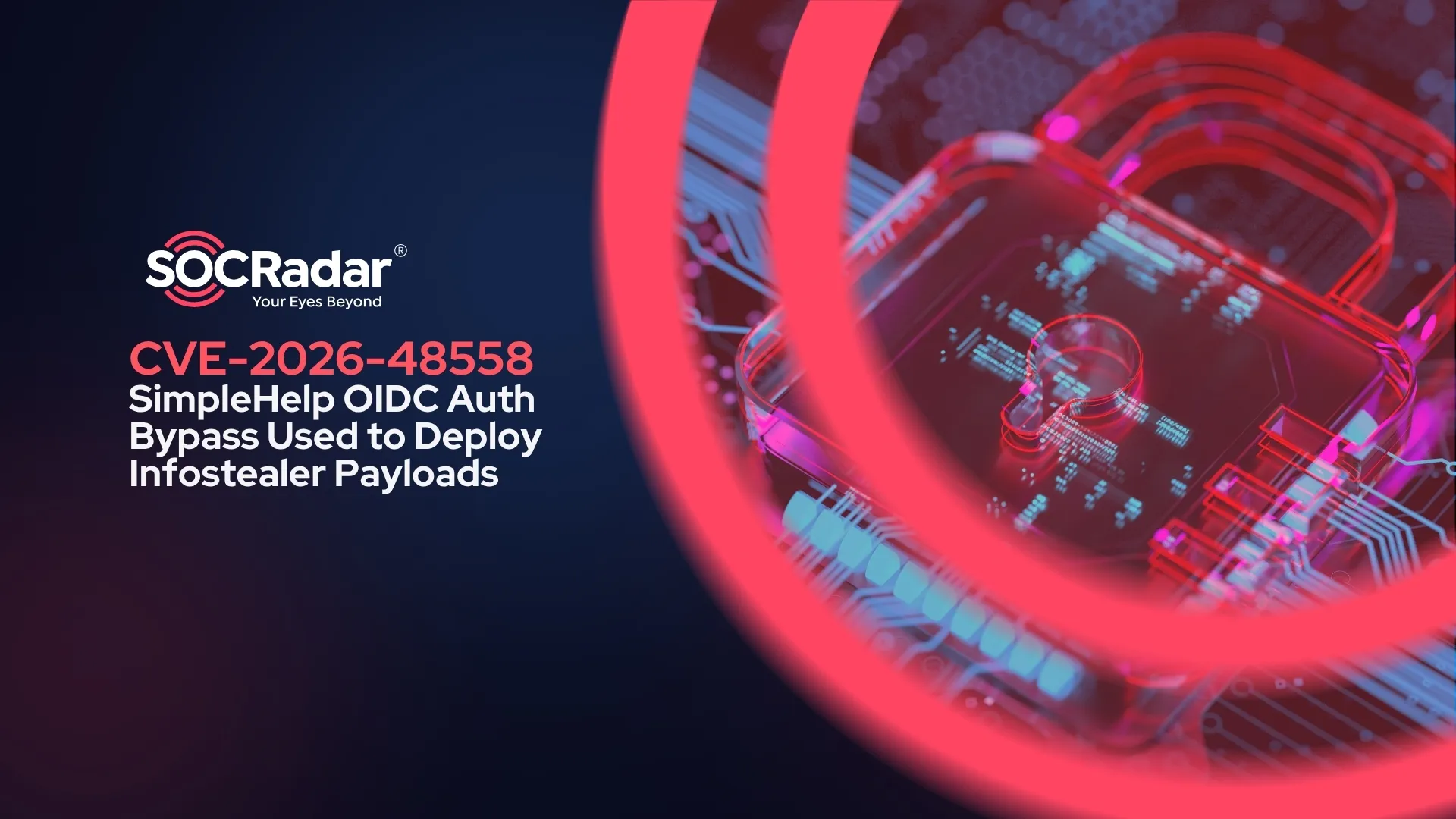 SOCRadar® Cyber Intelligence Inc. | CVE-2026-48558: SimpleHelp OIDC Auth Bypass Used to Deploy Infostealer Payloads