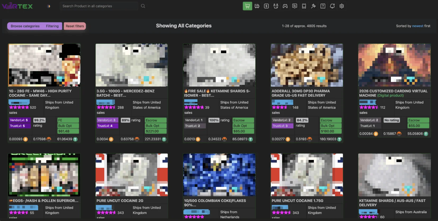 Vortex Marketplace