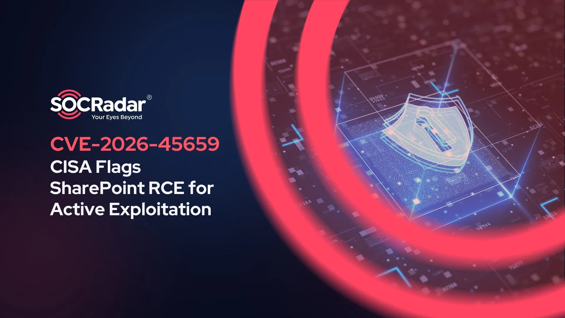 SOCRadar® Cyber Intelligence Inc. | CISA Flags SharePoint RCE (CVE-2026-45659) for Active Exploitation