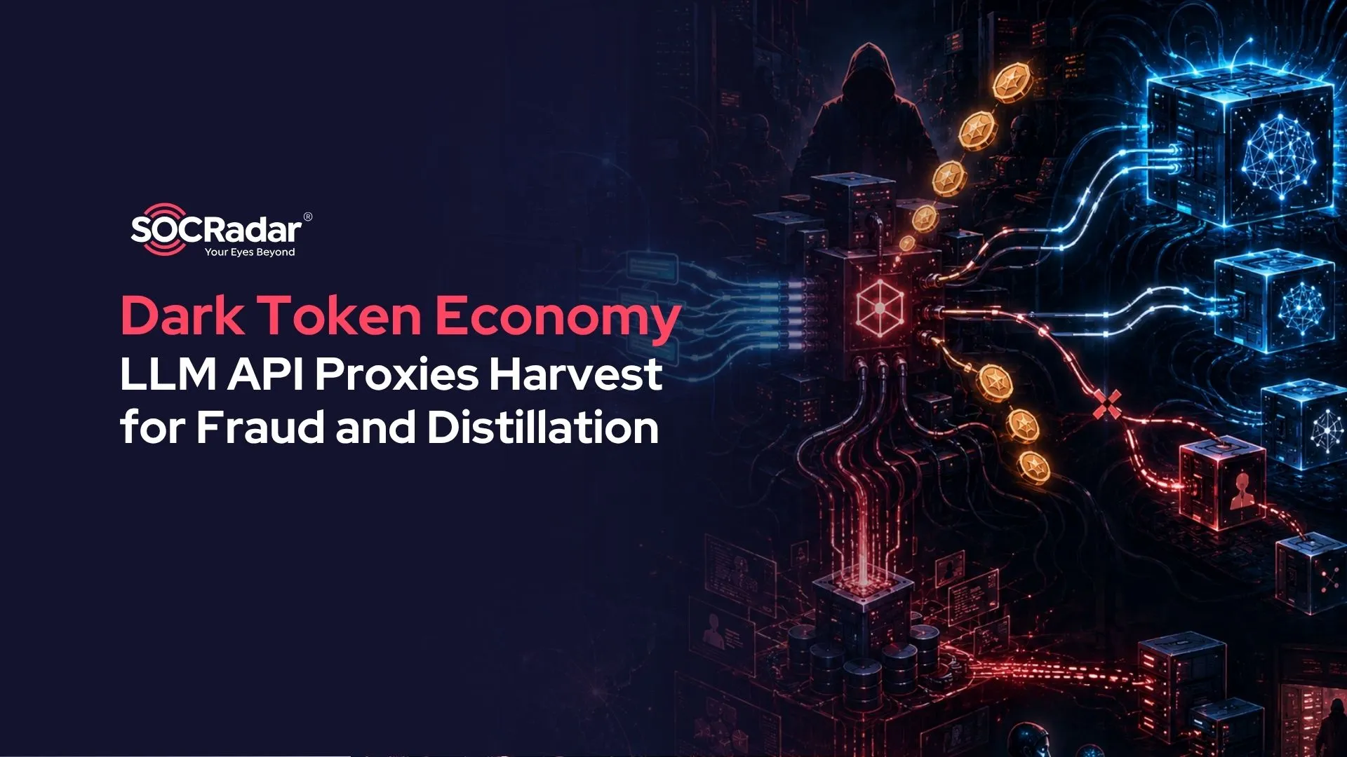 SOCRadar® Cyber Intelligence Inc. | Dark Token Economy: Unauthorized LLM API Proxies Harvest Prompts for Fraud and Distillation