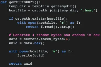 Single instance tracking code of audiodriver.pyd