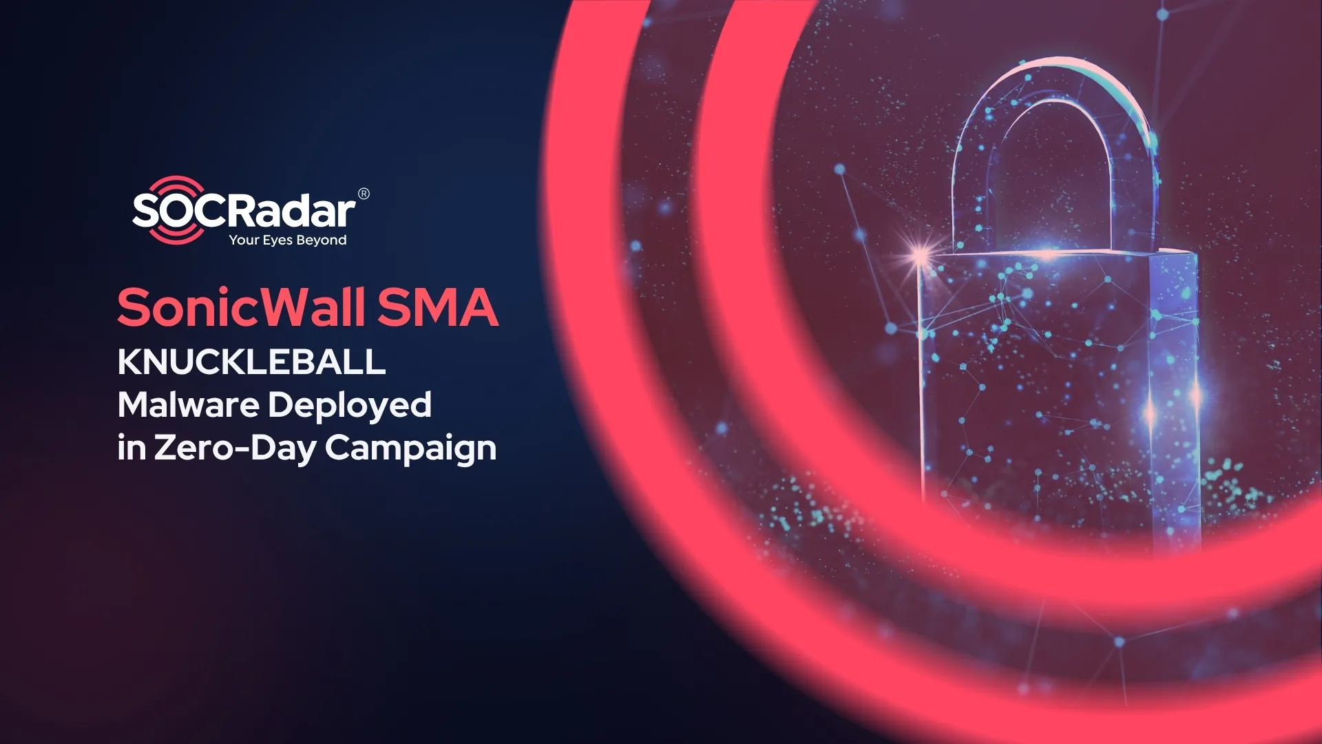 SOCRadar® Cyber Intelligence Inc. | SonicWall SMA Flaws Lead to KNUCKLEBALL Malware