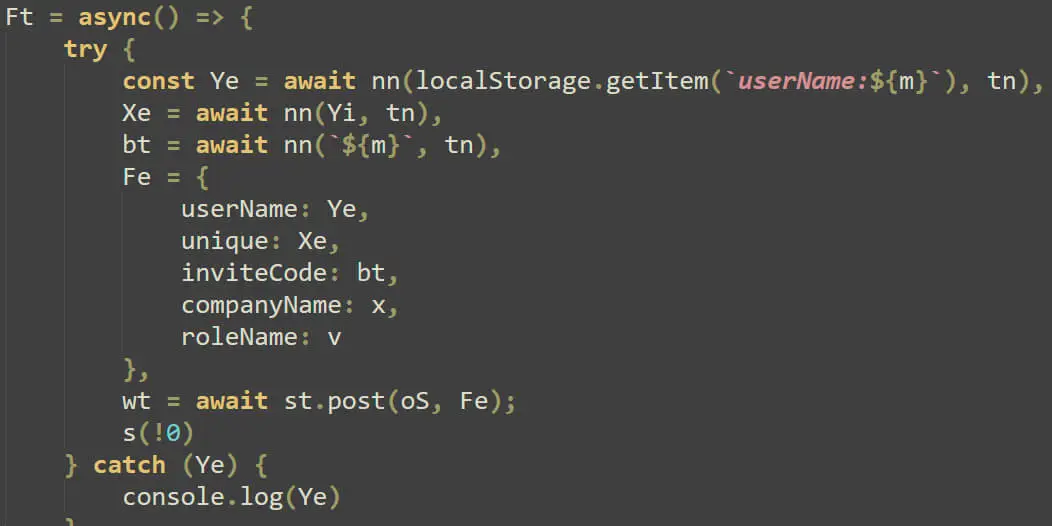 Status tracker code