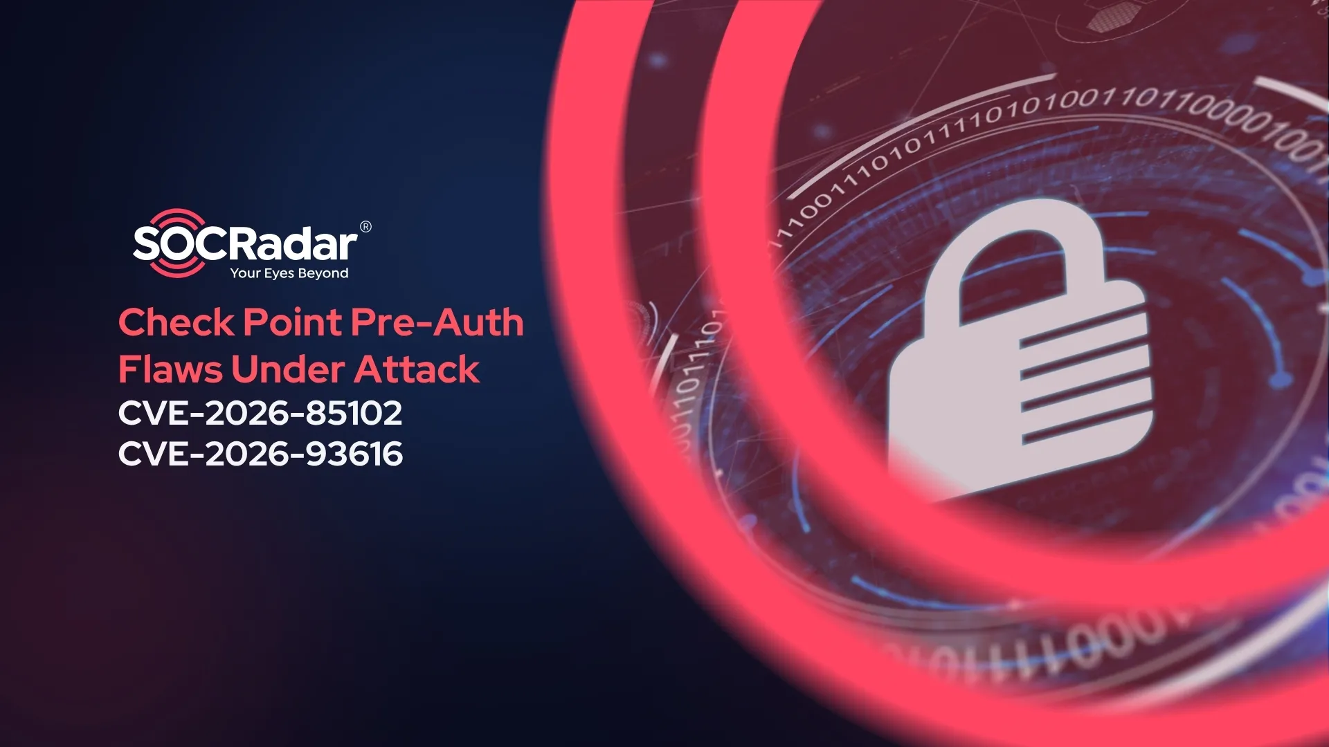 SOCRadar® Cyber Intelligence Inc. | Check Point Pre-Auth Flaws Under Attack