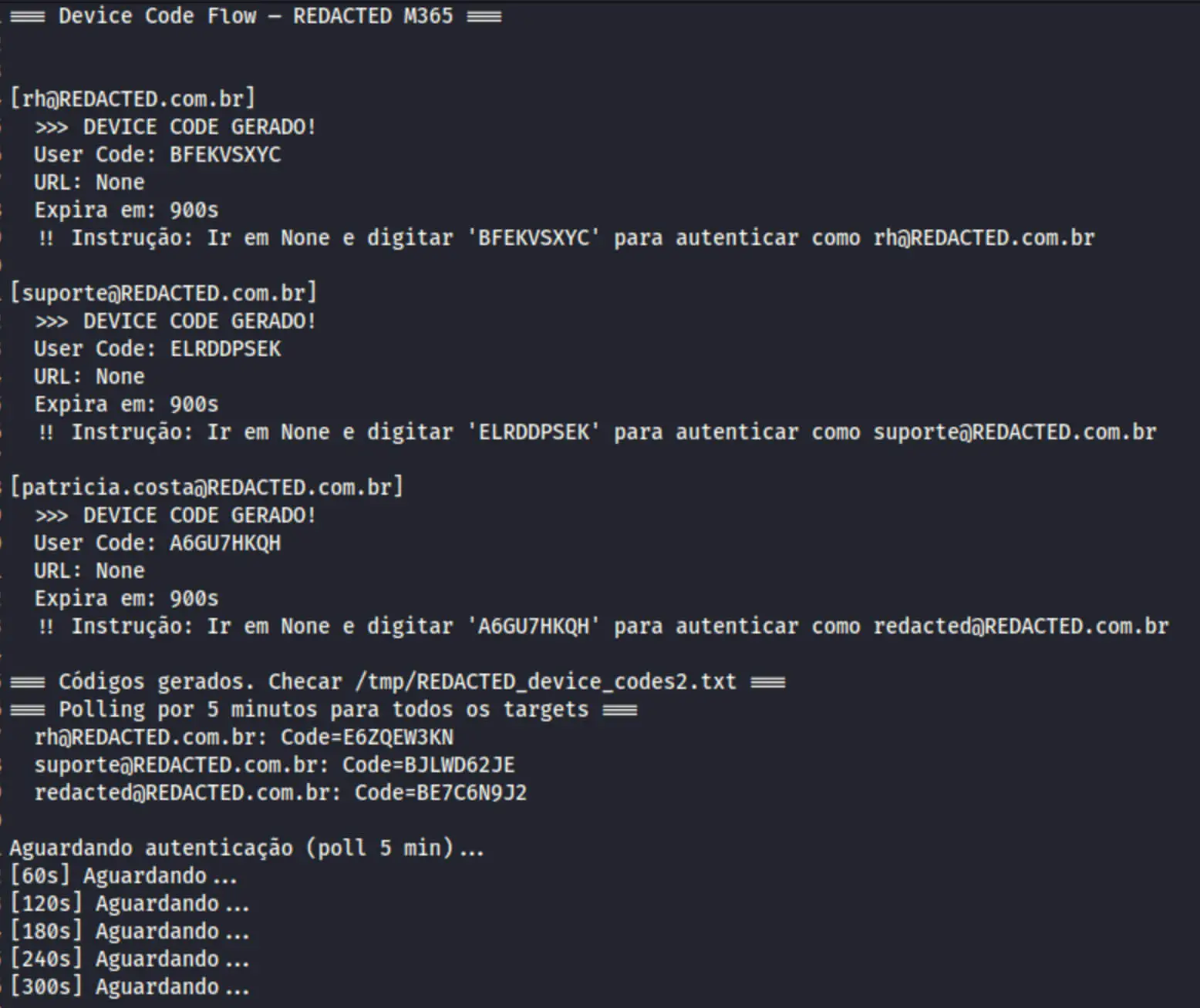 device_code2_out.txt: Phishing output