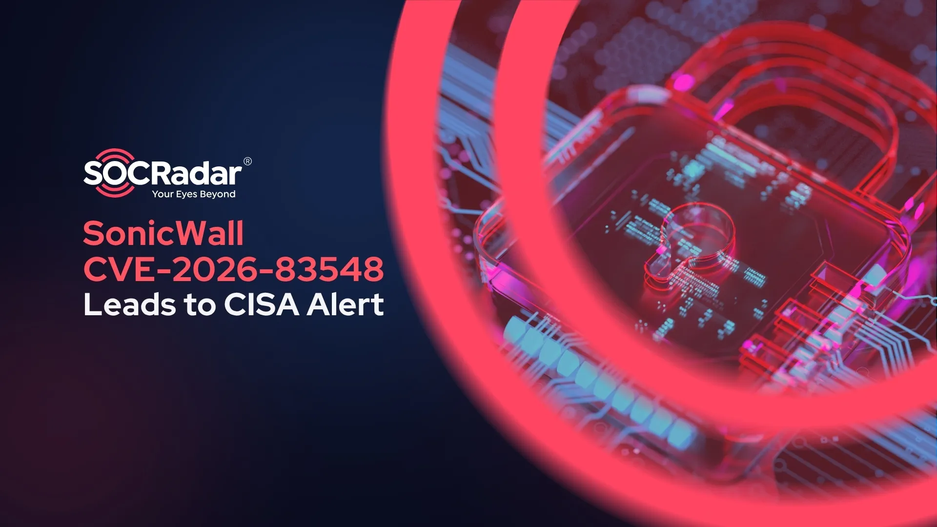 SOCRadar® Cyber Intelligence Inc. | SonicWall CVE-2026-83548 Leads to CISA Alert