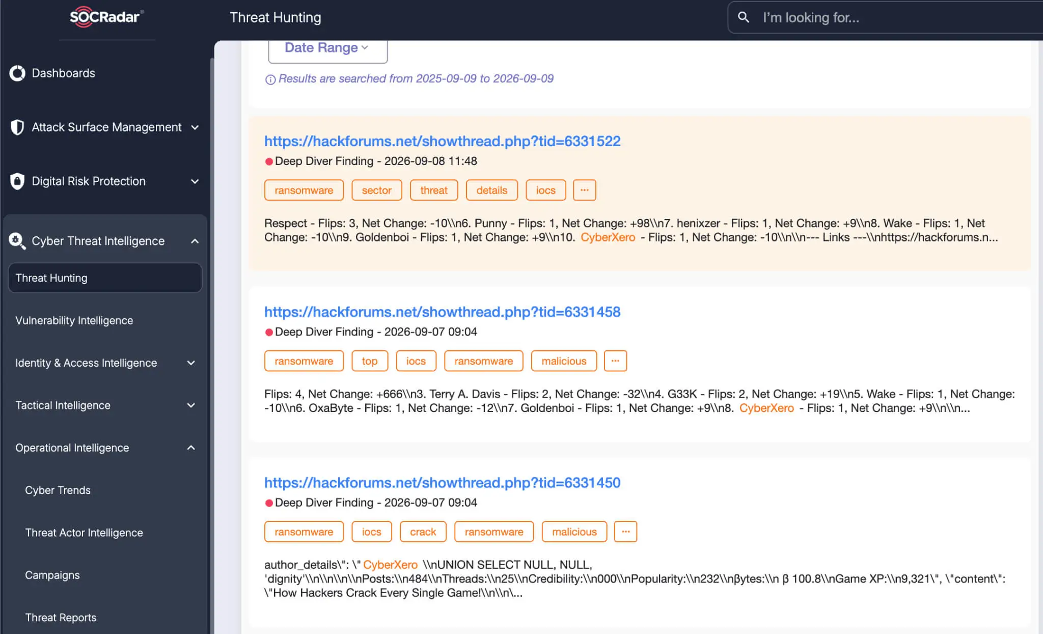 Session log showing a refused vulnerability scan and the actor's switch to Russian